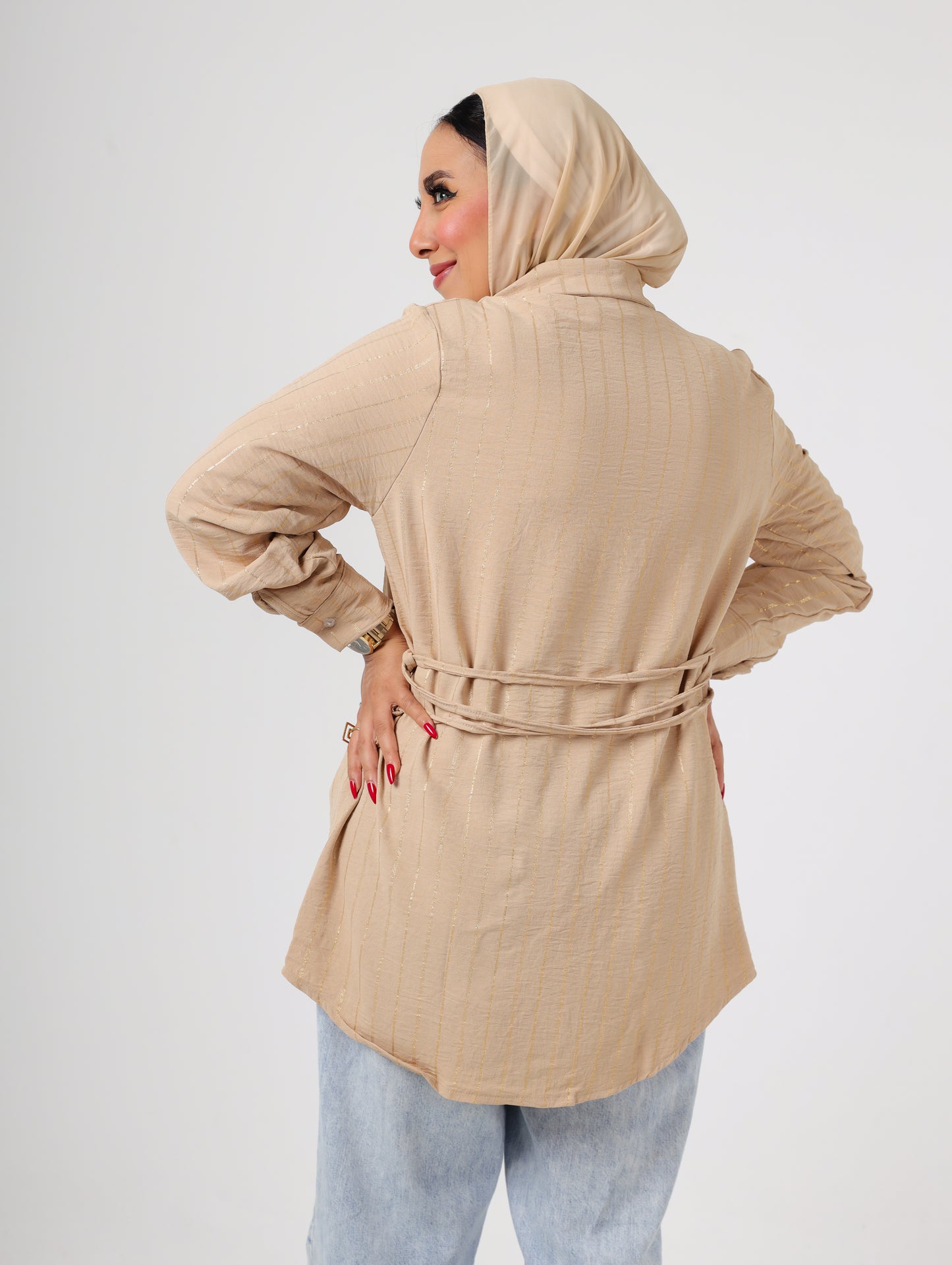 Women's striped shirt