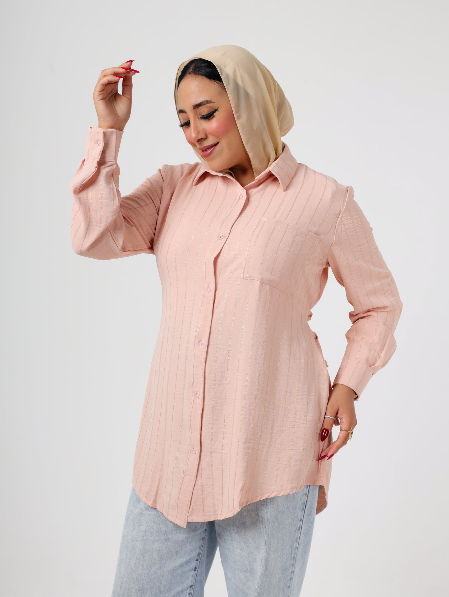 Women's striped shirt
