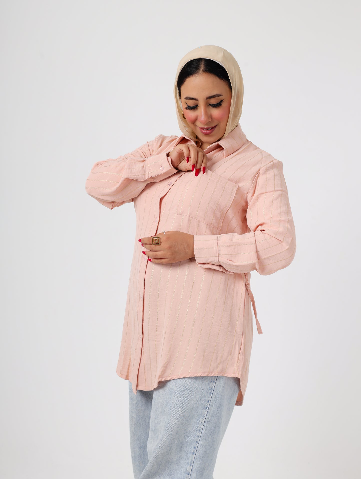 Women's striped shirt