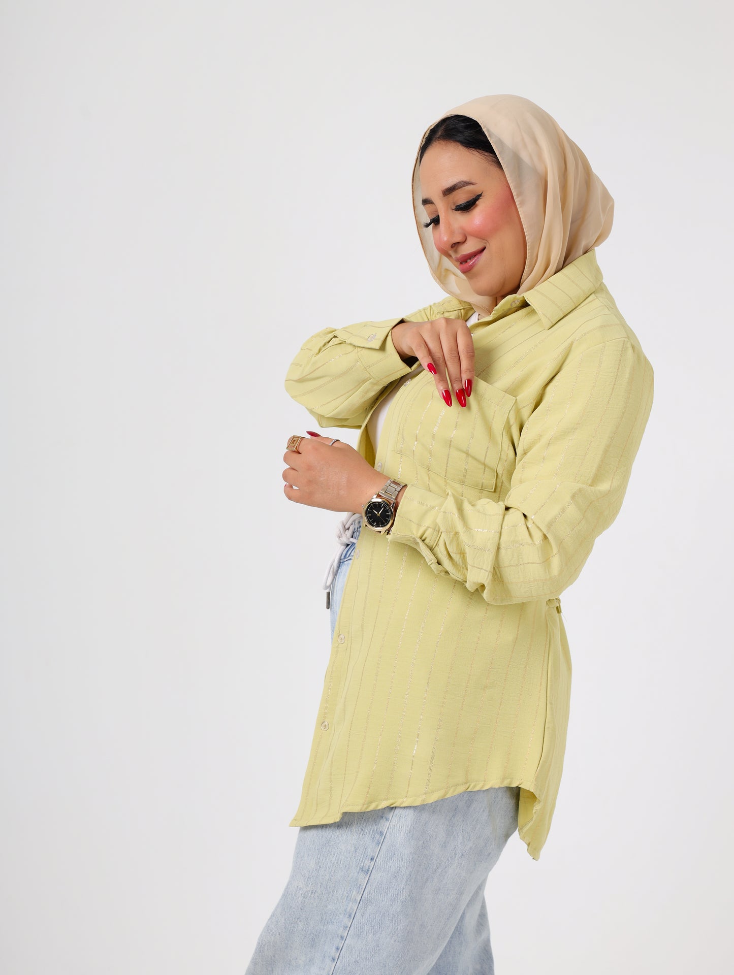 Women's striped shirt