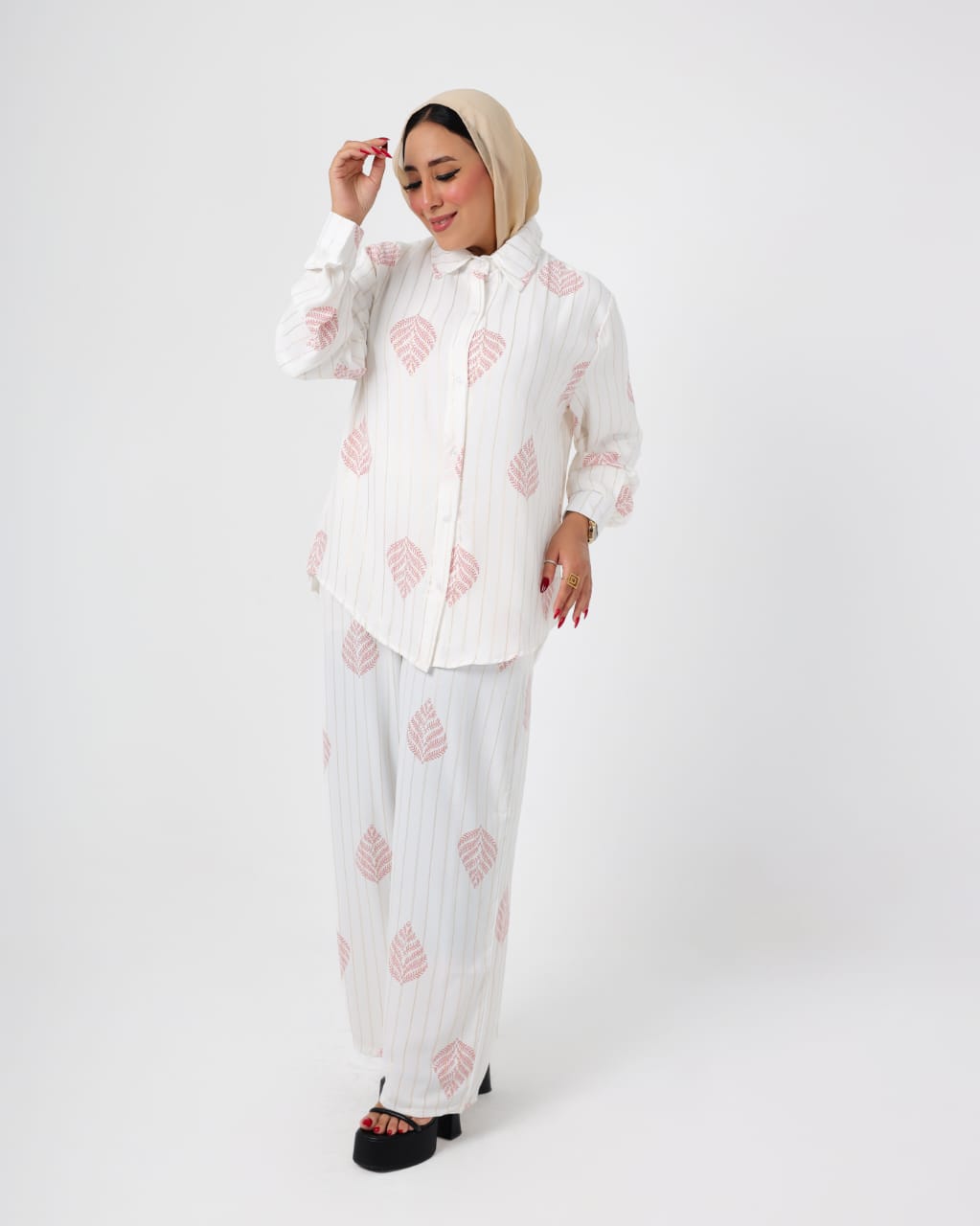Suit Linen Printed