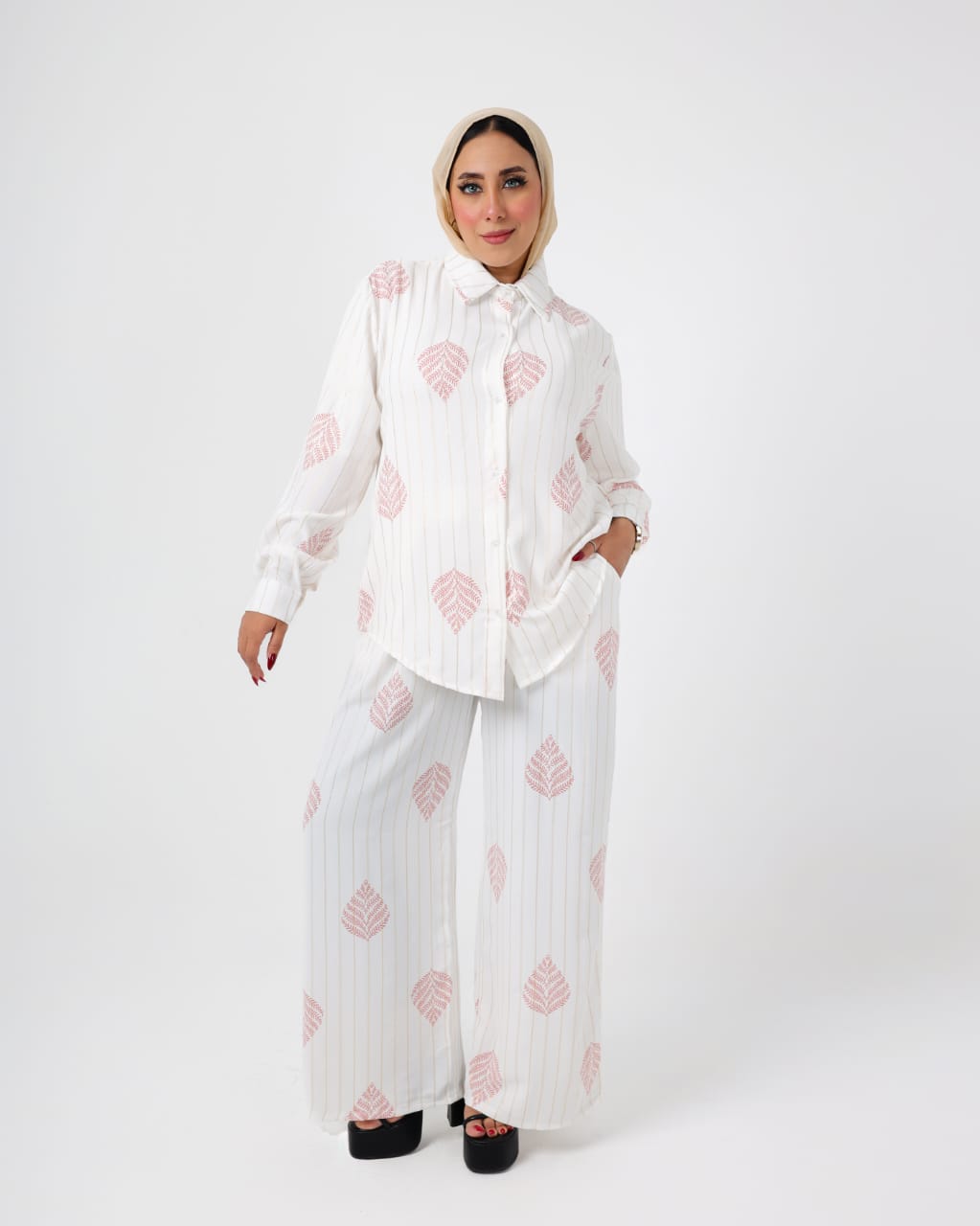 Suit Linen Printed