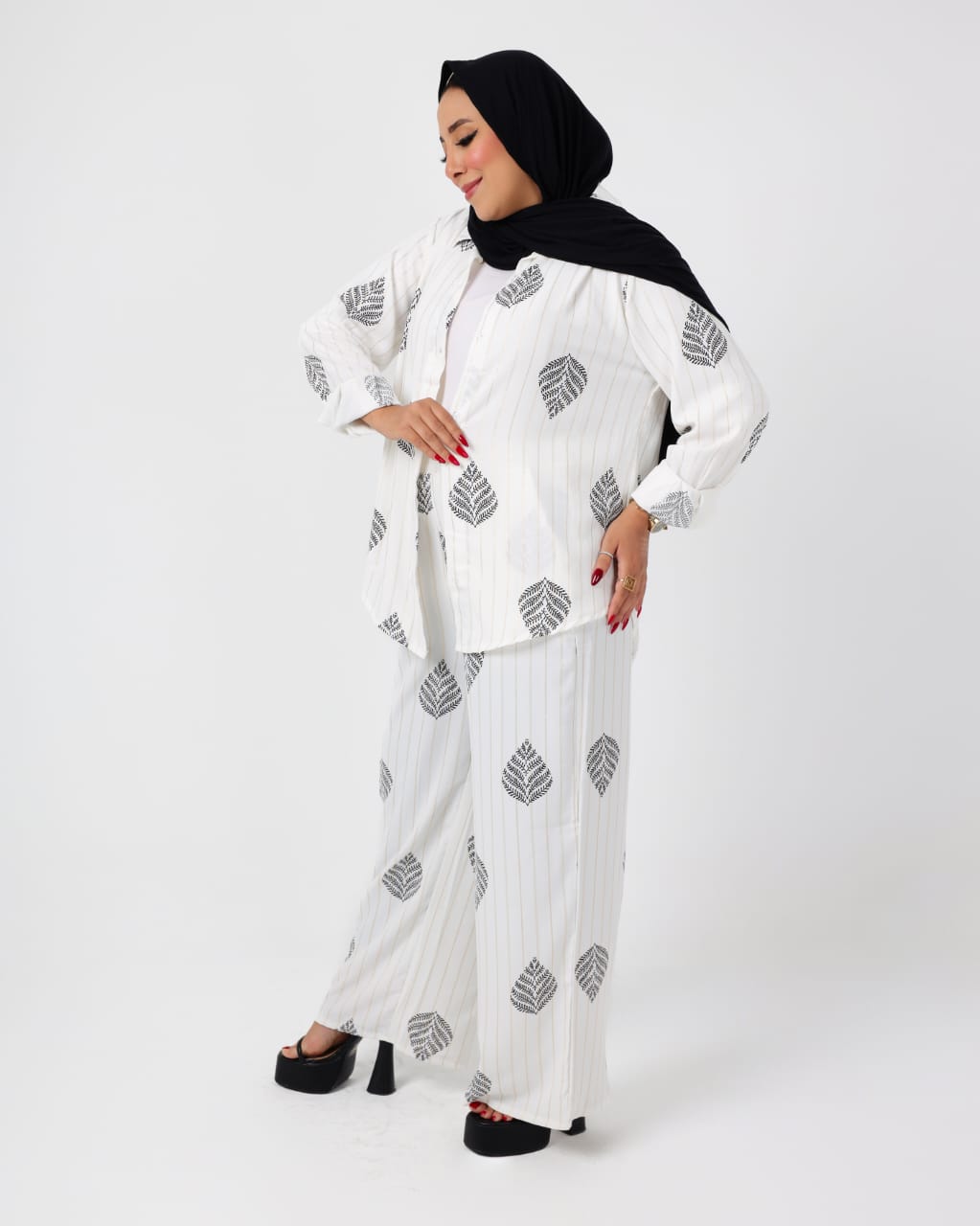 Suit Linen Printed