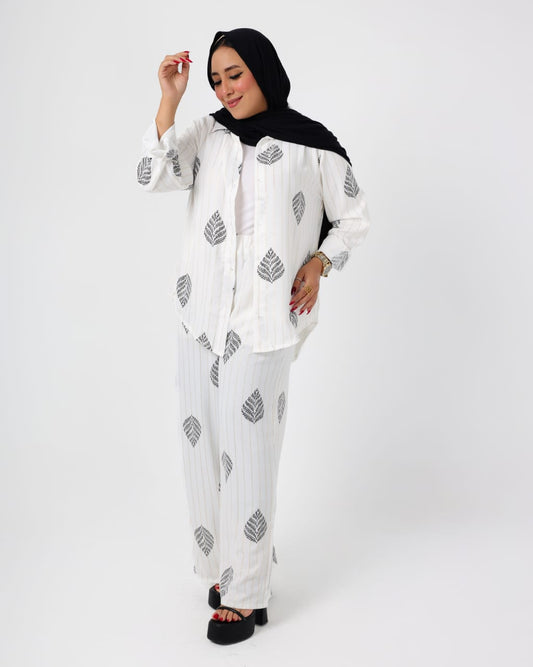 Suit Linen  Printed