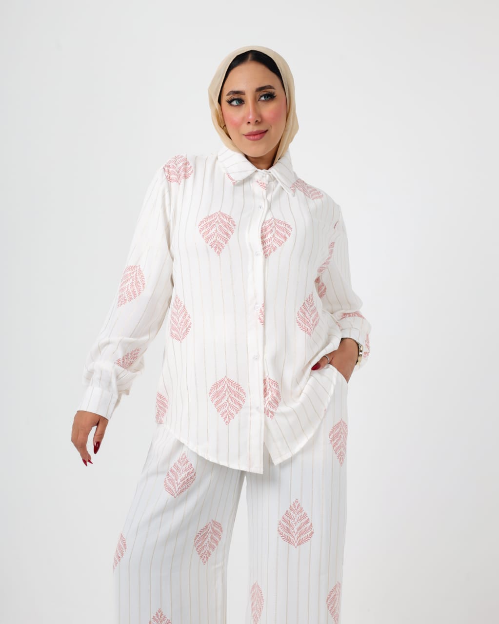 Suit Linen  Printed