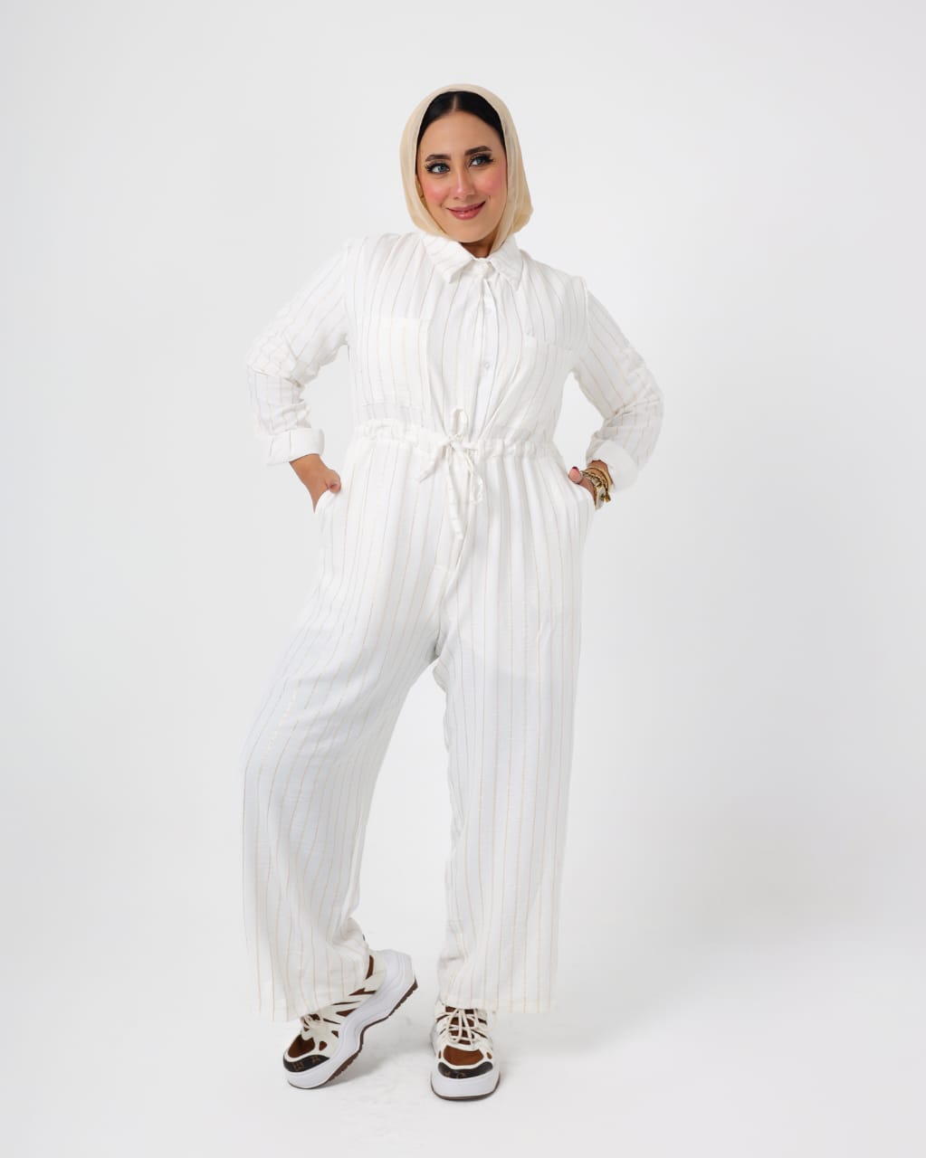 jump Suit Linen