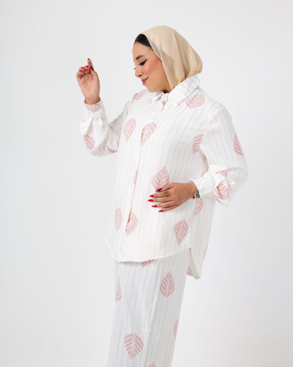 Suit Linen  Printed