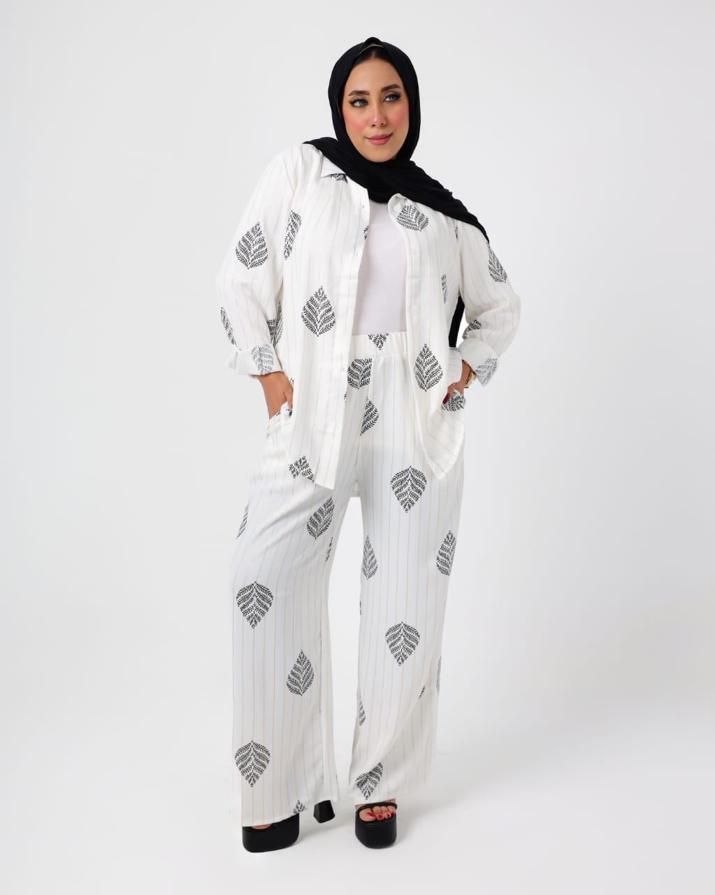 Suit Linen  Printed