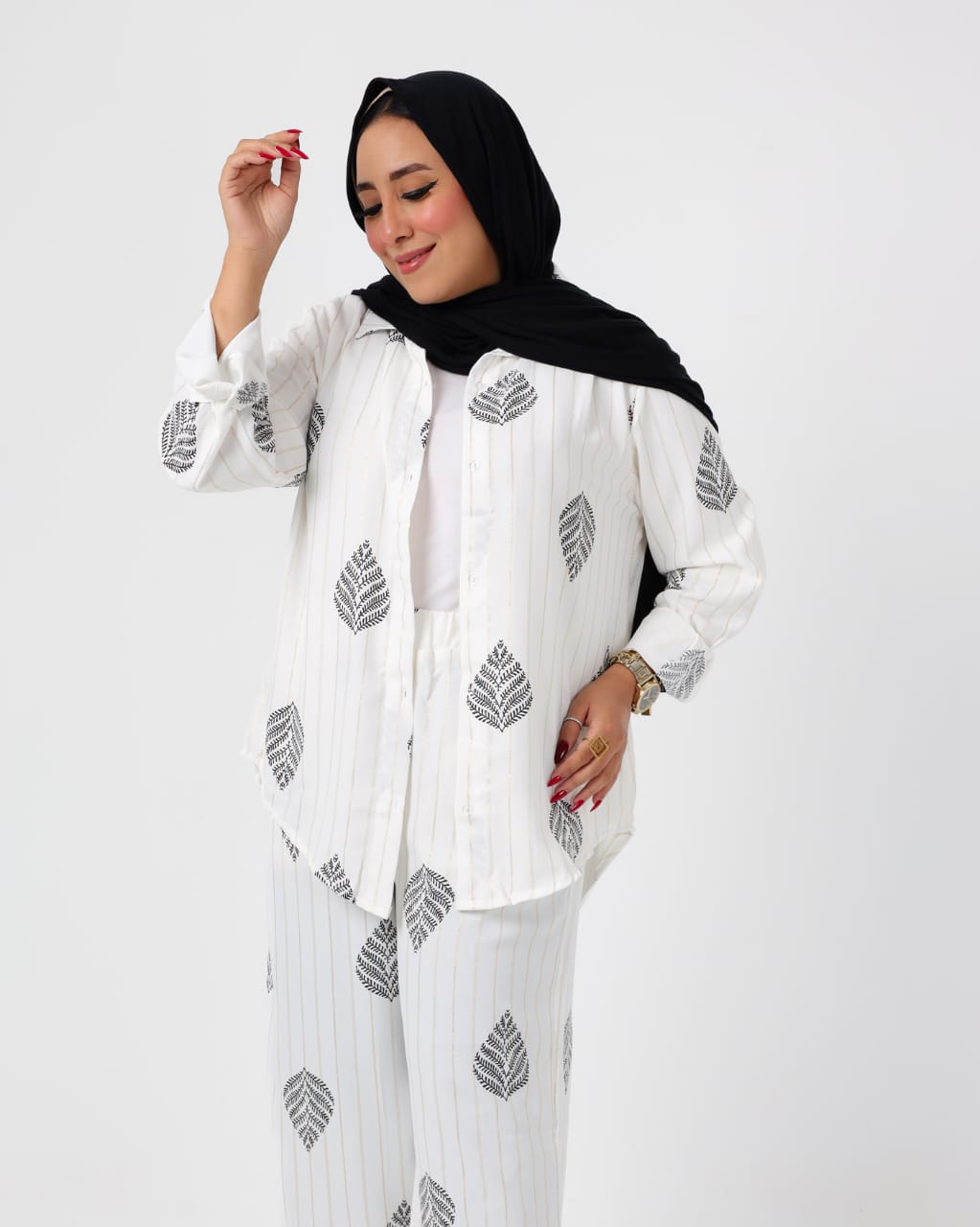 Suit Linen  Printed