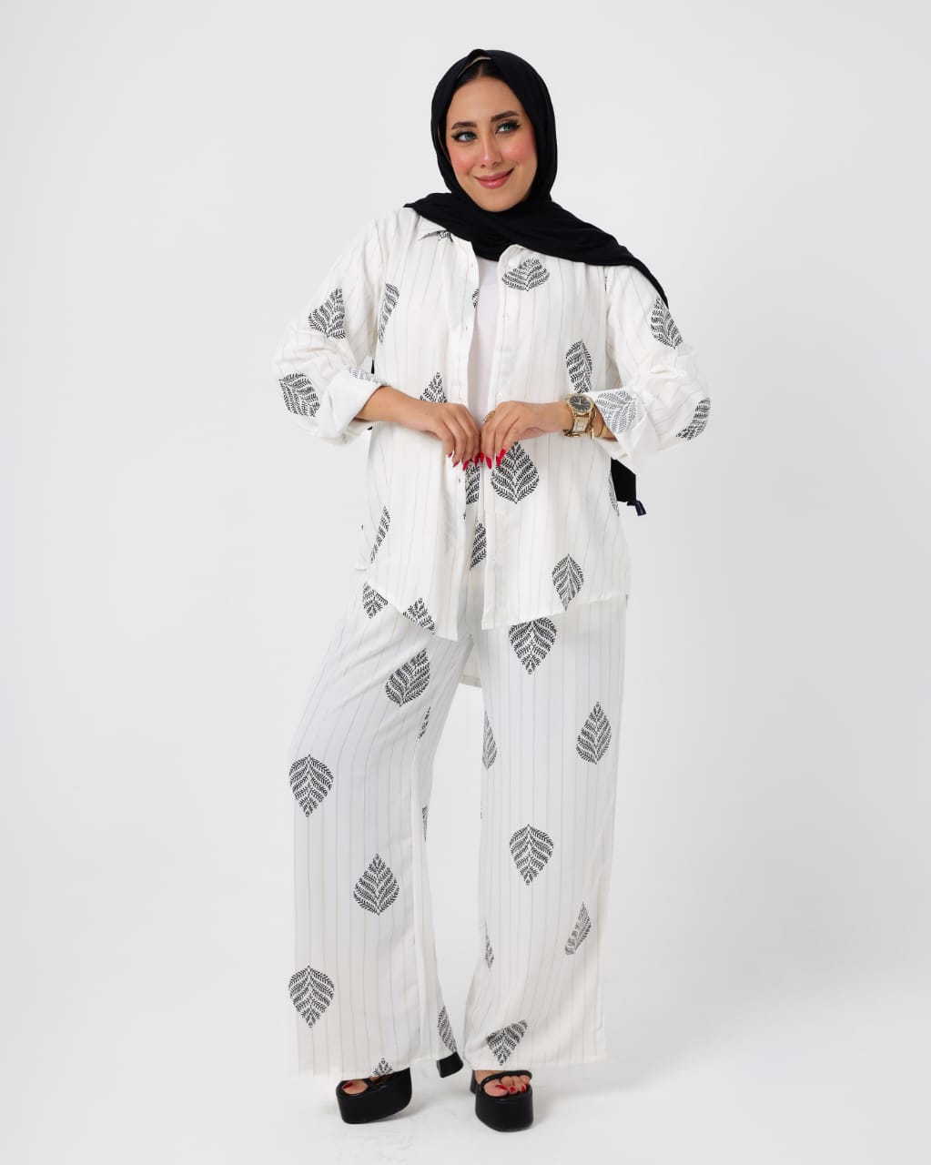Suit Linen  Printed