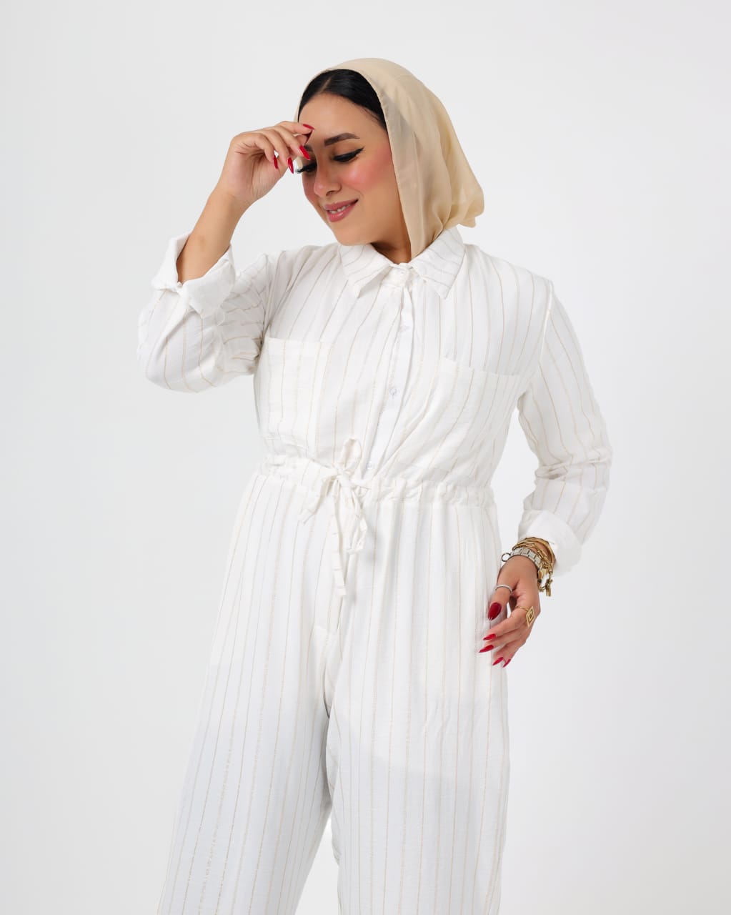 jump Suit Linen