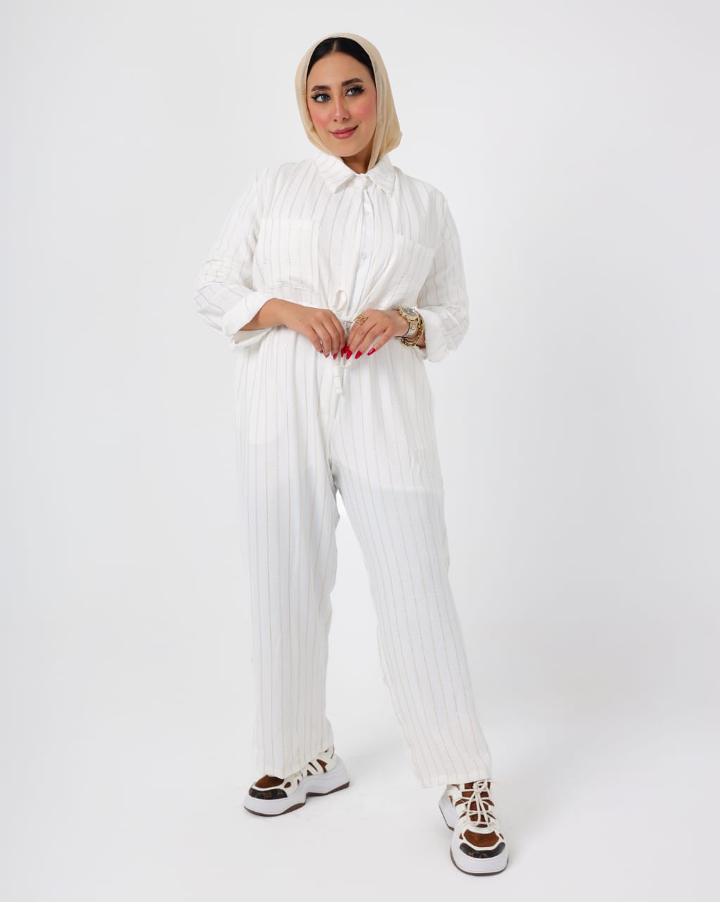 jump Suit Linen